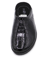 Afbeelding in Gallery-weergave laden, 181-95-001 Dames Pantoffel-Muilen Leer Rohde 2299-90 Zwart Lak (278)