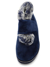Afbeelding in Gallery-weergave laden, 192-79-001 Dames Pantoffel-Gesloten Ongevoerd Relax SE20-03-3 Donkerblauw (1639)