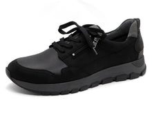 Afbeelding in Gallery-weergave laden, 231-99-002 Heren Veterschoenen Comfort Waldlaufer 710003-401-635 Zwart Wijdte H (1415)