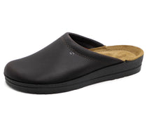 Afbeelding in Gallery-weergave laden, 281-29-001 Heren Pantoffel-Muilen Leer Rohde 1515-71 Donkerbruin Wijdte H (1976)