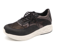 132-91-004 Dames Veterschoenen  Sportief Wolky Vitality S2F 0570390-204 Zwart Combi  (3392)