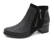 171-99-008 Dames Hoge Schoenen Boot Hak Remonte R5172-03 Zwart  (2258)
