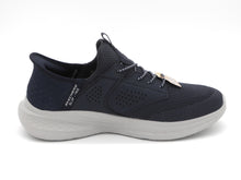 Afbeelding in Gallery-weergave laden, 242-79-015 Heren Instappers Sportief Skechers Slade Caster 210889 NVY Donkerblauw  (3649)
