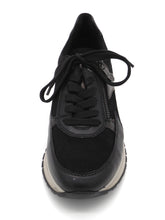 Afbeelding in Gallery-weergave laden, 133-91-006 Dames Veterschoenen  Sneaker Rieker 49010-00 Zwart Combi Wijdte H (3316)
