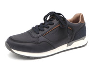 232-79-010 Heren Veterschoenen Sportief Rieker U0311-14 Donkerblauw  (2986)