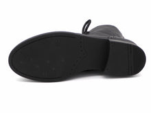 Afbeelding in Gallery-weergave laden, 172-99-057 Dames Hoge Schoenen Boot Plat Durea 9826-835-1898 Zwart Wijdte H (3312)
