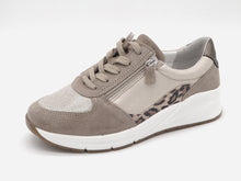 Afbeelding in Gallery-weergave laden, 131-19-004 Dames Veterschoenen  Comfort Sens 1656-12945-002 Donkerbeige Wijdte K (3528)
