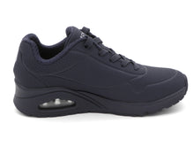 Afbeelding in Gallery-weergave laden, 132-79-008 Dames Veterschoenen  Sportief Skechers Uno Stand On Air 73690 DKNV Donkerblauw  (3446)
