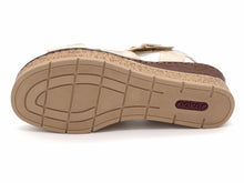 Afbeelding in Gallery-weergave laden, 153-15-012 Dames Sandalen Mode Rieker 63795-60 Middenbeige  (2976)
