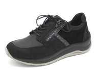 132-99-009 Dames Veterschoenen  Sportief Wolky Comrie 0097991-001 Zwart  (2838)