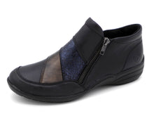 Afbeelding in Gallery-weergave laden, 172-79-002 Dames Hoge Schoenen Boot Plat Remonte R7678-14 Donkerblauw Wijdte H (2264)
