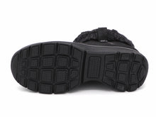 Afbeelding in Gallery-weergave laden, 172-99-071 Dames Hoge Schoenen Boot Plat Skechers Easy Going Cozy Weather 2 168033 BLK Zwart  (3438)
