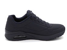 Afbeelding in Gallery-weergave laden, 232-79-013 Heren Veterschoenen Sportief Skechers Uno Stand On Air 73690 DKNV Donkerblauw  (3448)
