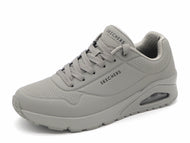 232-85-005 Heren Veterschoenen Sportief Skechers Uno Stand On Air 52458 Sage Middengrijs  (3265)