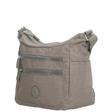 Afbeelding in Gallery-weergave laden, 95-66832-124 Lederwaren Dames Schoudertas Middel Enrico Benetti 66832-124 Middengrijs  (1039)
