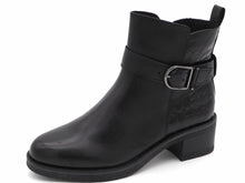 Afbeelding in Gallery-weergave laden, 171-99-025 Dames Hoge Schoenen Boot Hak Marco Tozzi 25351-098 Zwart  (3374)
