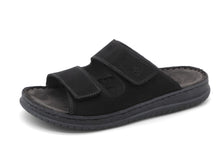 Afbeelding in Gallery-weergave laden, 261-99-002 Heren Open Slippers Comfort Rohde 6240-90 Zwart  (3593)

