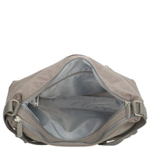 Afbeelding in Gallery-weergave laden, 95-66833-124 Lederwaren Dames Schoudertas Middel Enrico Benetti 66833-124 Middengrijs  (1053)
