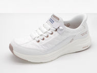 142-01-002 Dames Instappers Sportief Skechers Contour Foam Golden Hour 150413 WTRG Wit  (3632)