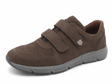 Afbeelding in Gallery-weergave laden, 222-19-003 Heren Klittenband Schoenen Comfort Waldlaufer 323301-191-055 Donkerbeige Wijdte H (3284)
