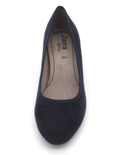 Afbeelding in Gallery-weergave laden, 101-79-004 Dames Hakschoenen Pumps Jana 22476-804 Donkerblauw Wijdte H (2899)
