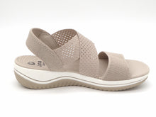 Afbeelding in Gallery-weergave laden, 153-15-004 Dames Sandalen Mode Jana 28768-499 Middenbeige Wijdte H (2913)

