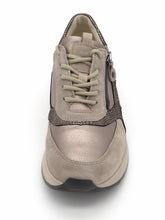 Afbeelding in Gallery-weergave laden, 131-15-014 Dames Veterschoenen  Comfort Waldlaufer 752004-407-093 Middenbeige Wijdte H (3678)
