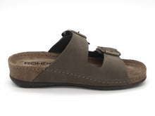 Afbeelding in Gallery-weergave laden, 162-69-003 Dames Open Slippers Sportief Rohde 5855-61 Donkergroen  (3583)
