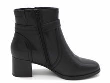 Afbeelding in Gallery-weergave laden, 171-99-030 Dames Hoge Schoenen Boot Hak Jana 25763-001 Zwart Wijdte H (3695)
