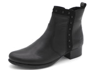 171-99-018 Dames Hoge Schoenen Boot Hak Rieker 78657-00 Zwart  (2769)
