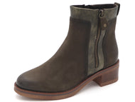 171-69-003 Dames Hoge Schoenen Boot Hak Marco Tozzi 25064-726 Donkergroen  (3370)