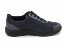 Afbeelding in Gallery-weergave laden, 131-79-010 Dames Veterschoenen  Comfort Sens 1421-11611W8  Kira 01 Donkerblauw Wijdte K (3411)

