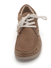 Afbeelding in Gallery-weergave laden, 132-21-001 Dames Veterschoenen  Sportief Ecco Joke 320003-05034 Lichtbruin  (3765)
