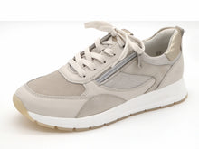 Afbeelding in Gallery-weergave laden, 133-11-021 Dames Veterschoenen  Sneaker Remonte D2G11-60 Lichtbeige  (3540)
