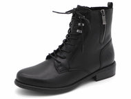 172-99-075 Dames Hoge Schoenen Boot Plat Remonte D0F82-00 Zwart  (3754)