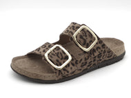 162-21-002 Dames Open Slippers Sportief Rohde 5890-18 Lichtbruin  (3588)