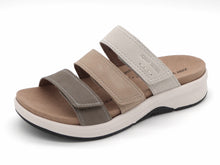 Afbeelding in Gallery-weergave laden, 162-15-003 Dames Open Slippers Sportief Josef Seibel 97311-380-742 Estelle 11 Middenbeige  (3599)
