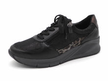 Afbeelding in Gallery-weergave laden, 131-99-032 Dames Veterschoenen  Comfort Sens 1657-12945-002 Kary 15 Zwart Wijdte K (3782)
