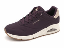 Afbeelding in Gallery-weergave laden, 132-39-001 Dames Veterschoenen  Sportief Skechers Uno Golden Air 177094 WINE Donkerrood  (3816)
