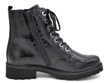 Afbeelding in Gallery-weergave laden, 172-95-011 Dames Hoge Schoenen Boot Plat Remonte D8671-02 Zwart Lak  (2781)
