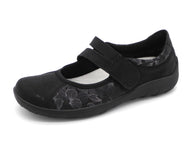 113-99-001 Dames Bandschoenen Mode Remonte R3510-03 Zwart Wijdte G (768)