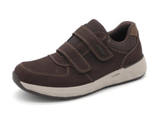 Afbeelding in Gallery-weergave laden, 222-29-004 Heren Klittenband Schoenen Sportief Rieker 11552-25 Donkerbruin Wijdte H (3742)
