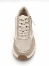 Afbeelding in Gallery-weergave laden, 133-15-018 Dames Veterschoenen  Sneaker Jana 23777-499 Middenbeige Wijdte H (2903)
