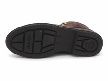 Afbeelding in Gallery-weergave laden, 172-29-018 Dames Hoge Schoenen Boot Plat Durea 9837-838-5521 Donkerbruin Wijdte K (3728)

