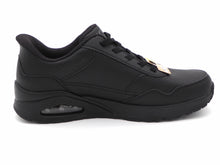 Afbeelding in Gallery-weergave laden, 242-99-017 Heren Instappers Sportief Skechers Slip-Ins Uno Banksia Luxe 183023 BBK Zwart  (3454)
