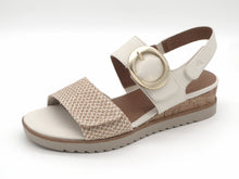 Afbeelding in Gallery-weergave laden, 153-11-010 Dames Sandalen Mode Jana 28776-134 Lichtbeige Wijdte H (3499)
