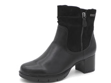 Afbeelding in Gallery-weergave laden, 171-99-013 Dames Hoge Schoenen Boot Hak Jana 25362-001 Zwart Wijdte H (2750)
