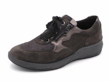 Afbeelding in Gallery-weergave laden, 131-89-005 Dames Veterschoenen  Comfort Waldlaufer Bungeez 831M01-500-971 Donkergrijs Wijdte M (3295)
