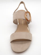 Afbeelding in Gallery-weergave laden, 104-11-003 Dames Hakschoenen Sandalette Marco Tozzi 28202-404 Lichtbeige  (2927)
