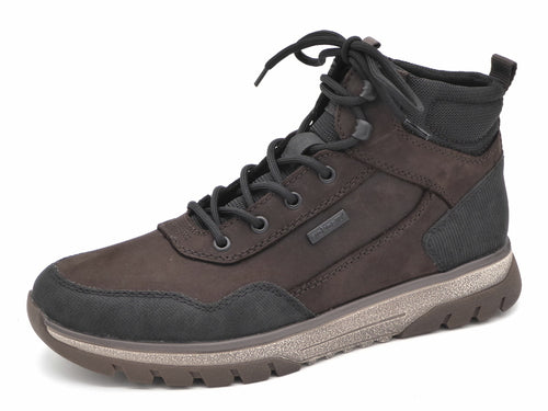 272-29-004 Heren Hoge Schoenen Sportief Rieker B9310-24 Donkerbruin Wijdte H (3323)